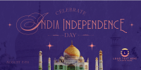 India Independence Taj Mahal Twitter post Image Preview