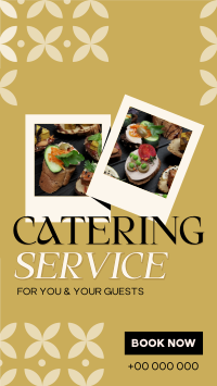 Catering Service Business Instagram reel Image Preview