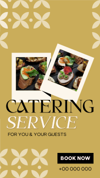 Catering Service Business Instagram Reel Design