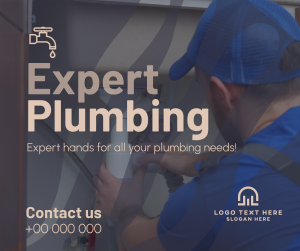 Doing Clean Plumbing Works Facebook post Image Preview