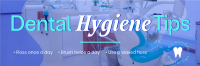 Dental Hygiene Tips Twitter Header Design