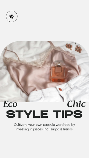 Eco Chic Tips Facebook story Image Preview