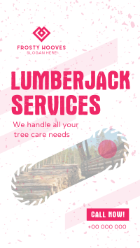 Trusted Lumberjack Service TikTok Video Image Preview