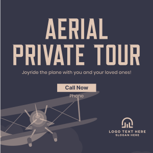 Aerial Private Tour Instagram post Image Preview