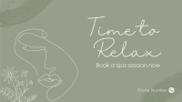 Spa Time Facebook event cover Image Preview