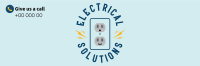Electrical Solutions Twitter Header Design