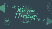 Quirky We're Hiring Facebook Event Cover Design