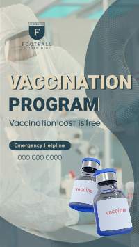 Vaccine Bottles Immunity Instagram Story Design