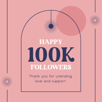 Follower Milestone Instagram post Image Preview