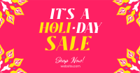 Holi-Day Sale Facebook ad Image Preview