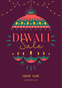 Diwali Lanterns Poster Image Preview
