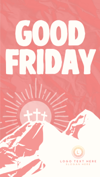 Good Friday Golgotha YouTube Short Design