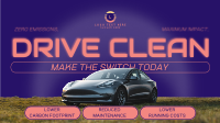 Modern Nostalgia Electric Vehicle Animation Preview