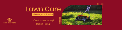 Lawn Mower LinkedIn banner Image Preview