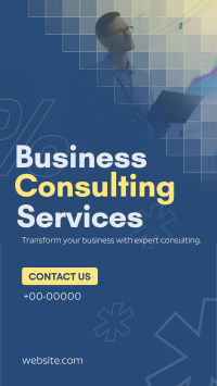 Generic Business Consultation TikTok Video Image Preview