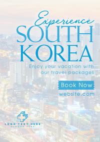  Minimalist Korea Travel Flyer Image Preview