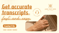 Corporate Transcribing Services Animation Preview