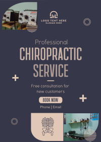 Chiropractic Service Flyer Image Preview