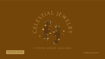 Customized Celestial Collection Facebook event cover Image Preview