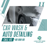 Car Wash Auto detailing Service Linkedin Post Image Preview