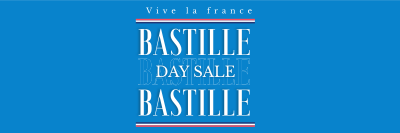 Happy Bastille Day Twitter header (cover) Image Preview