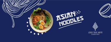 Asian Noodles Facebook cover