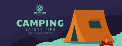 Safety Camping Facebook cover Image Preview