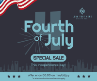 Fourth of July Promo Facebook post Image Preview