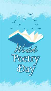 Happy Poetry Day Video Image Preview