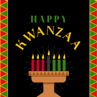 Happy Kwanzaa Instagram Post Design