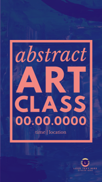 Abstract Art YouTube Short Design