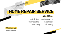 Modern Repair Service Facebook event cover Image Preview