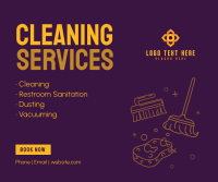 Professional Cleaning Service Facebook Post Design