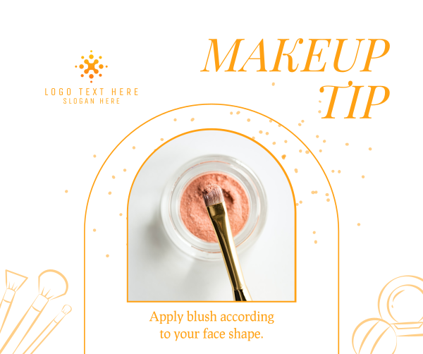 Makeup Beauty Tip Facebook Post Design Image Preview