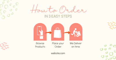 Easy Order Guide Facebook ad Image Preview