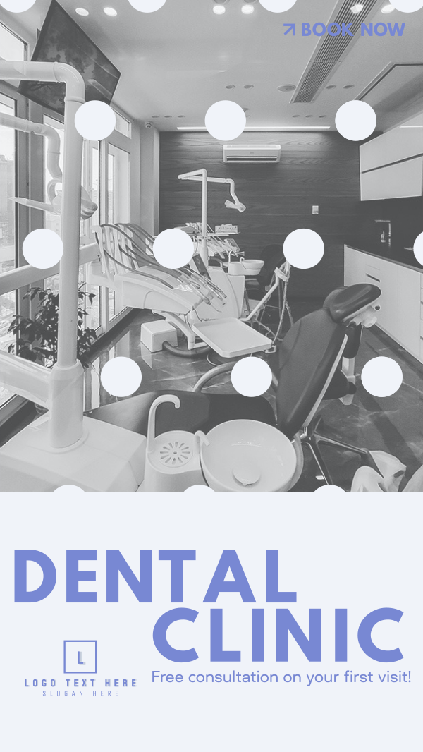 Modern Dental Clinic Facebook Story Design Image Preview