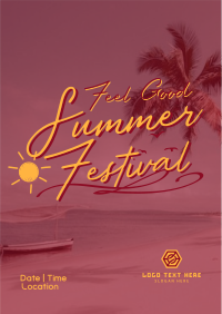 Summer Songs Fest Flyer Design