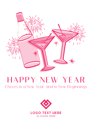 New Year Cheers Poster Image Preview