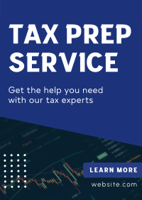 Get Help with Our Tax Experts Poster Preview