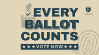 Every Ballot Counts Facebook event cover Image Preview