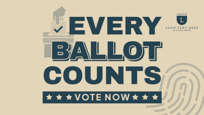 Every Ballot Counts Facebook event cover Image Preview