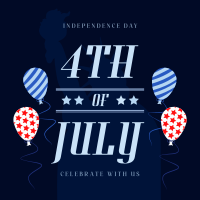 Celebrate Independence Instagram Post Design