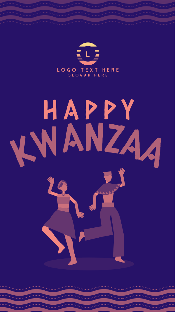 Kwanzaa Dance Instagram Story Design Image Preview