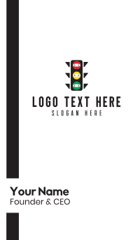 Traffic Ninja Business Card Design