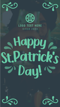 Happy St. Patrick's Day YouTube Short Design
