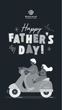 Quirky Father's Day TikTok Video Image Preview