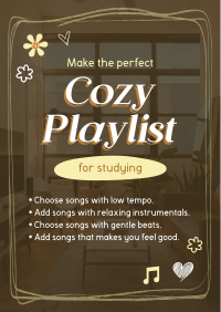 Cozy Comfy Music Flyer Image Preview