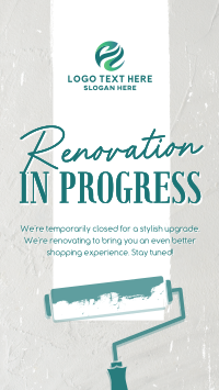 Renovation In Progress Instagram Story Design