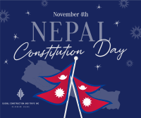 Nepal Constitution Day Facebook post Image Preview