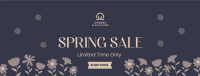 Celebrate Spring Sale Facebook Cover Design
